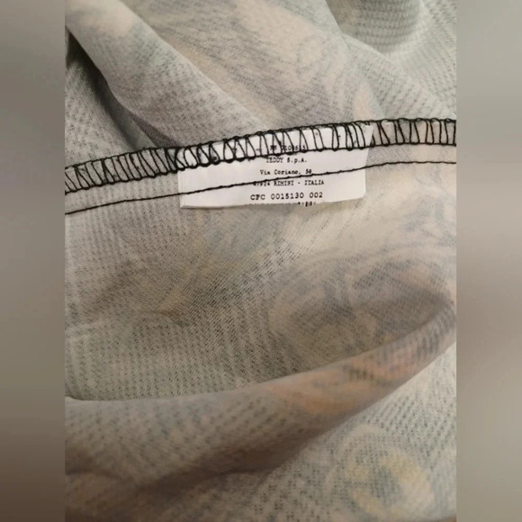 Rinascimento EUC Midi Floral Bell Sleeved Dress Size XL - Picture 12 of 12